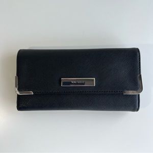 NINE WEST Women’s Black Wallet